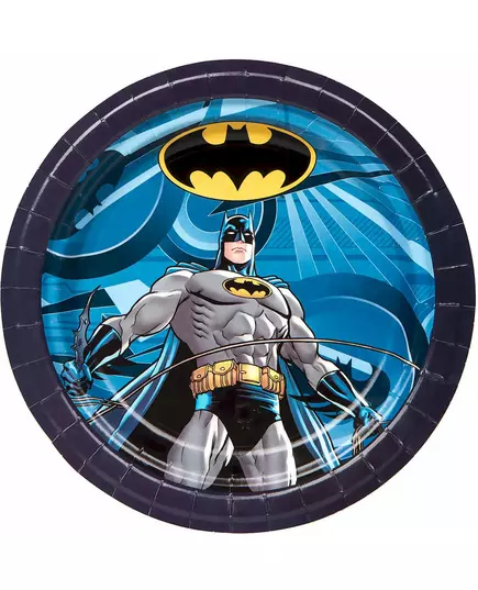 8 Batman-papirtallerkener 23 cm
