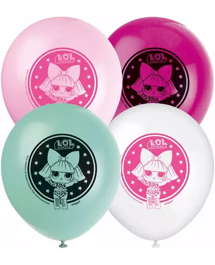 8 LOL Surprise lateksballonger 30 cm
