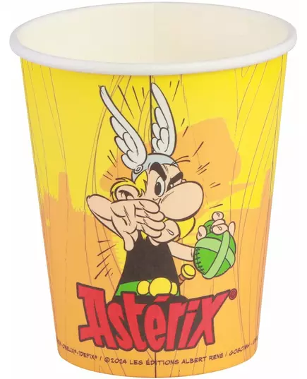 8 Asterix 250 ml pappkopper