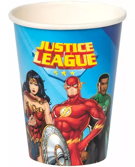 8 Justice League 210 ml papirkopper