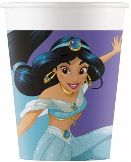 8 Disney Princess Dream Day Paper Cups 200 ml