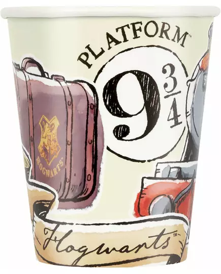 8 Harry Potter 270 ml paper cups