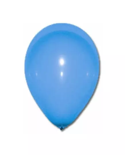 100 blå ballonger 27 cm