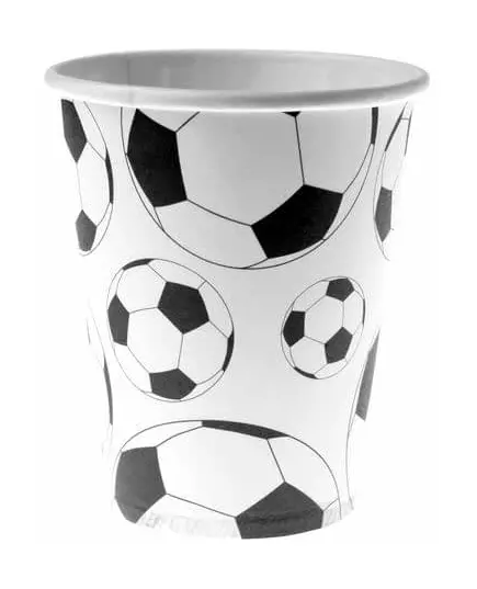 10 200 ml football paper cups