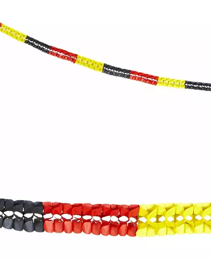 Germany supporter paper garlands 3 m