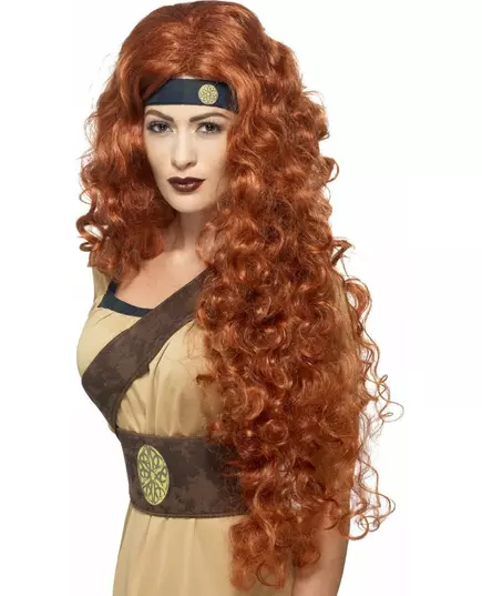 Women's Auburn Warrior Queen Wig