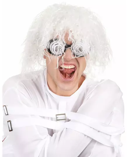Voksen Mad Scientist-parykk