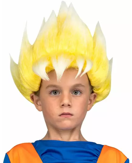 Super Saiyan Goku Dragon Ball child wig