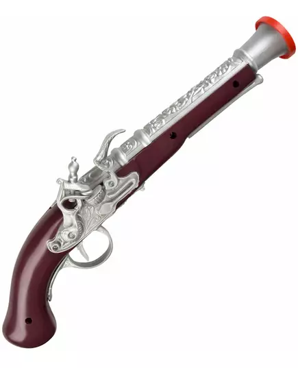 Brun piratpistol i plast