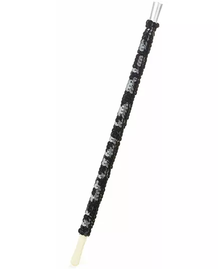 Black sequined Charleston cigarette holder for adults