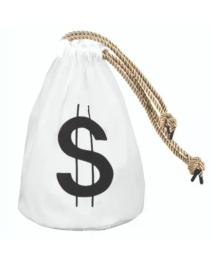 White dollar bag 29 x 20 cm