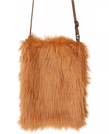Brown plush bag