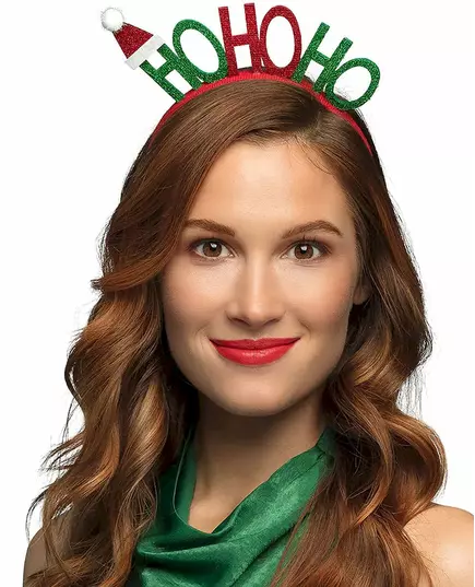 Voksen Ho Ho Ho jule pannebånd