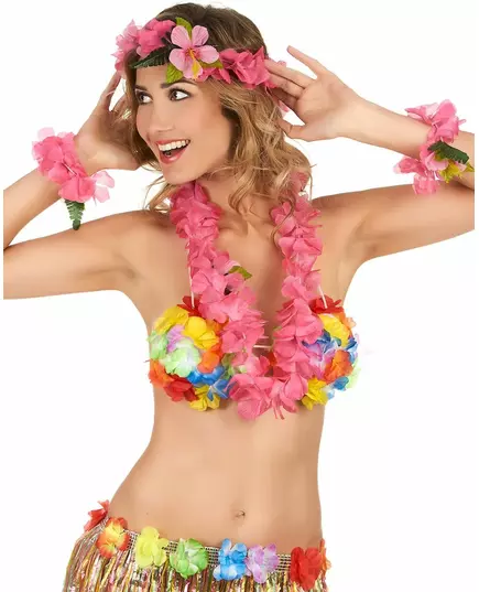 Rosa Hawaii-sett for voksne