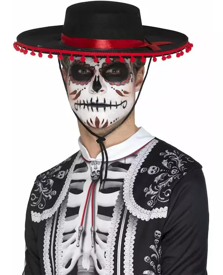Sombrero Dia de los Muertos voksen