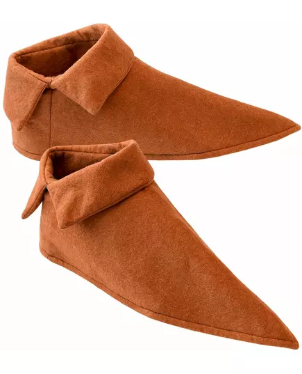 På brune sko for voksne