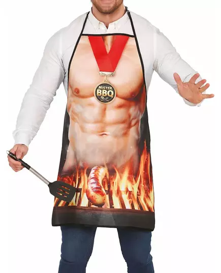 Mister Naughty Barbecue Adult Apron