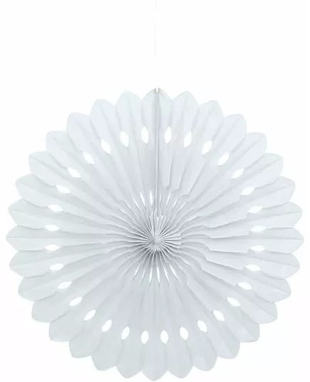 White paper rosette