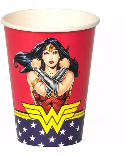 8 Wonder Woman 210 ml pappkopper