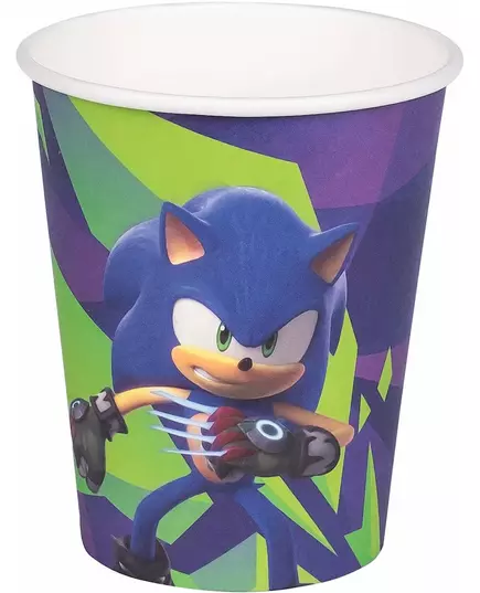 8 Sonic Prime 250 ml Cups