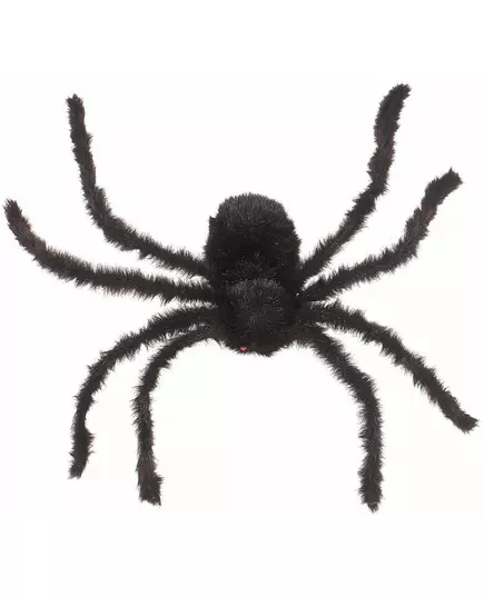 Kjempestor Halloween-edderkopp 75 cm