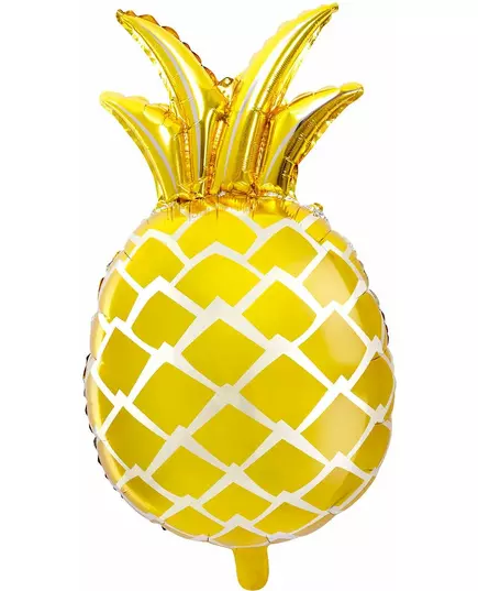 Gold pineapple foil balloon 48 x 67 cm