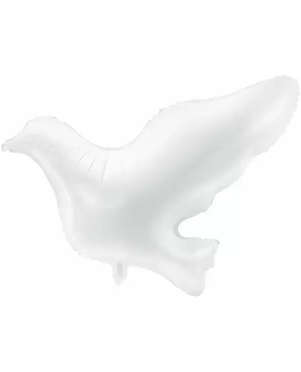 White dove foil balloon 77 x 66 cm