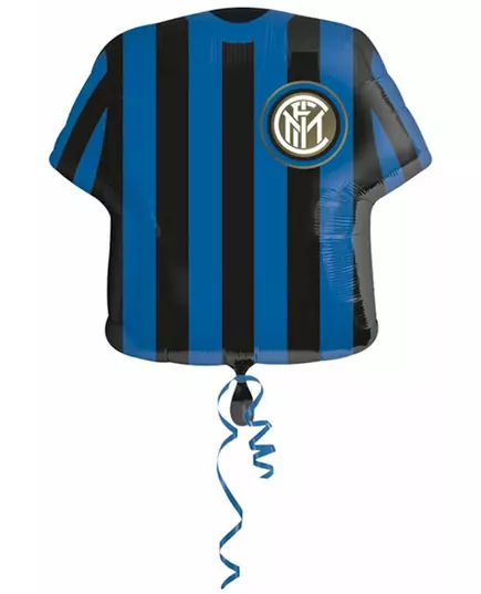 Inter fotballdrakt med folieball, 60 cm