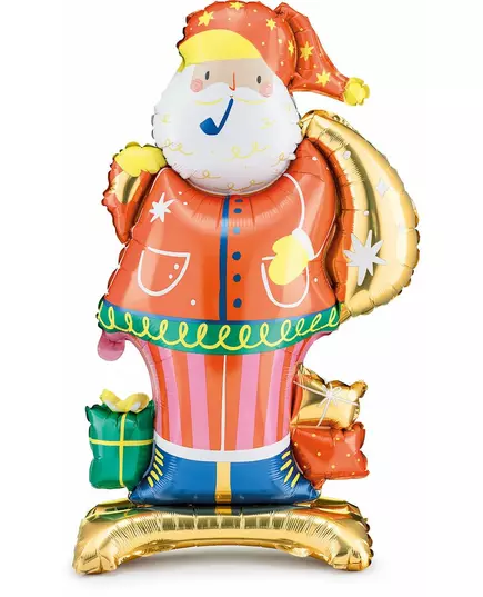 Julenissens folieballong 63 x 106 cm