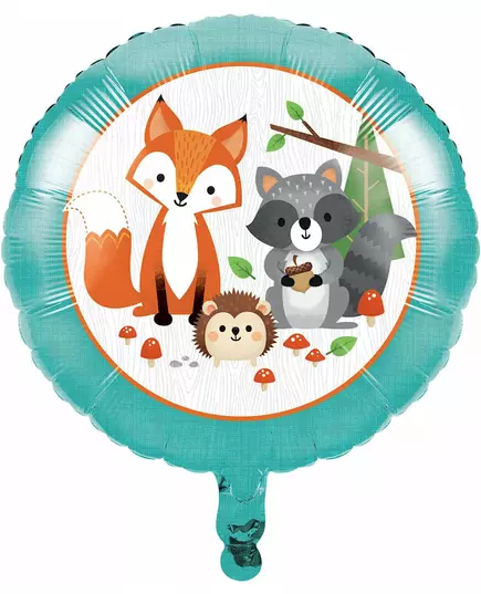 Folieballong med skogsdyr, 45 cm