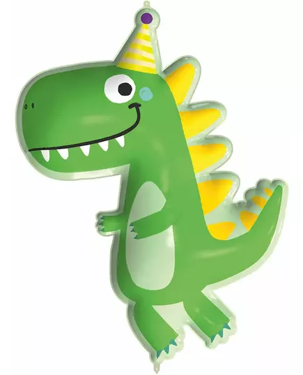 Kjempestor dinosaurfolieballong 95 cm
