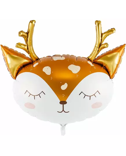 Giant foil balloon deer head 73 x 64