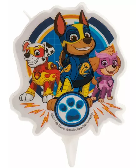 Paw Patrol bursdagslys 7,5 cm