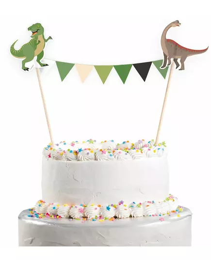 Stor dinosaurkaketopper