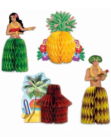 Hawaiiske borddekorasjoner