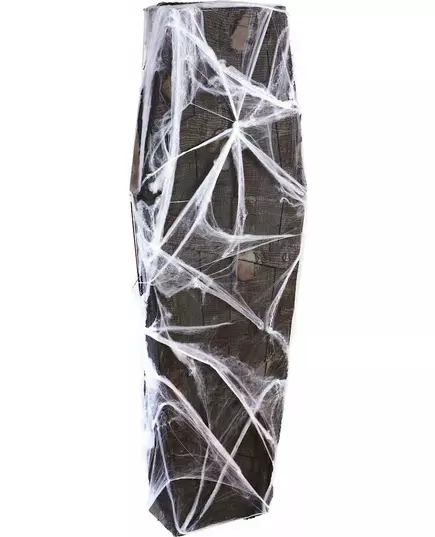 Kiste med spindelvev 160 cm Halloween