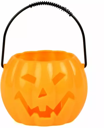 10 cm lysende Halloween-gresskar