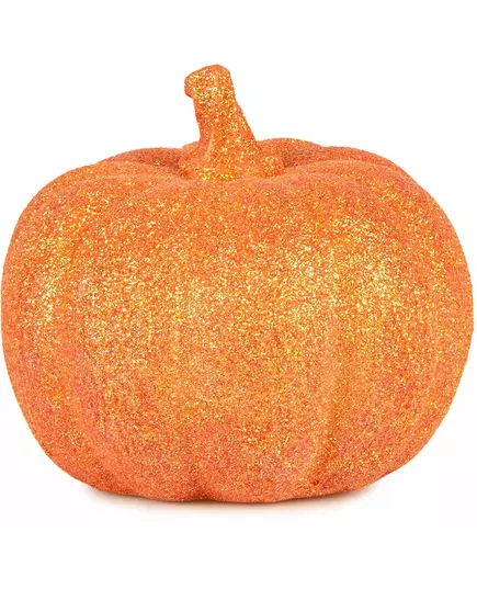 12,5 cm oransje glittergresskar