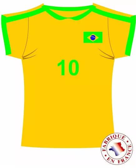Brazil jersey wall decoration
