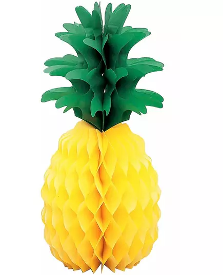 35 cm ananasdekorasjon av papir