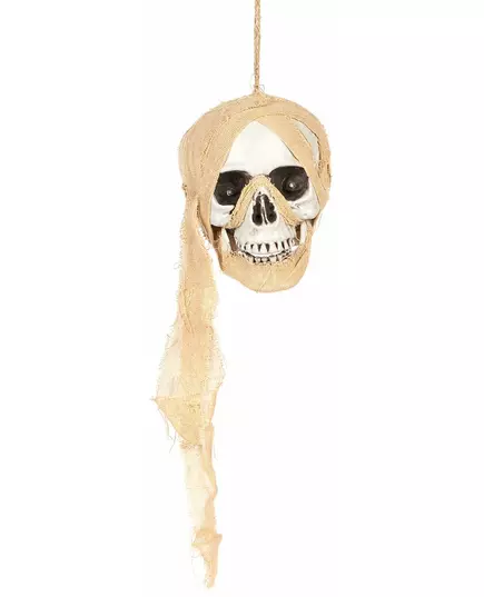 Pirate skull light decoration to hang 53 cm