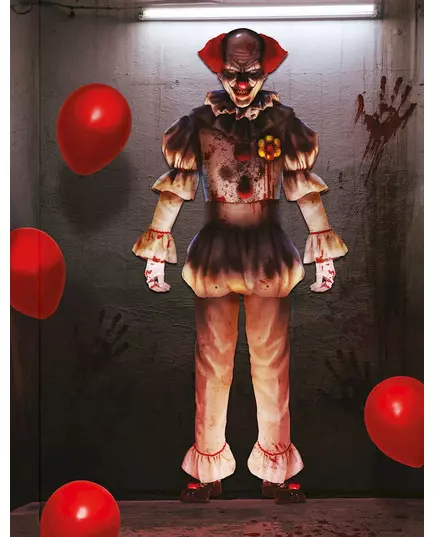 Clown wall decoration 180 cm