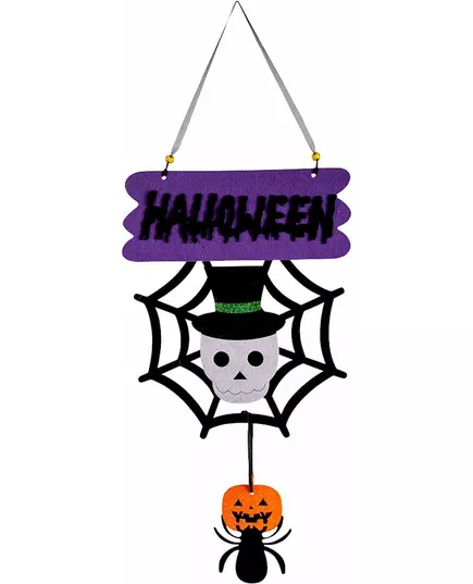 Small Halloween skeleton decoration 60 cm