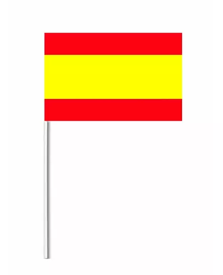Spanias papirflagg 14 x 21 cm