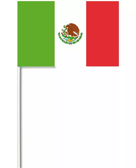 Mexicos papirflagg 14x21 cm
