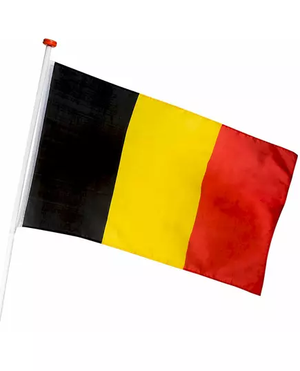 Belgisk supporterflagg 90 x 150 cm
