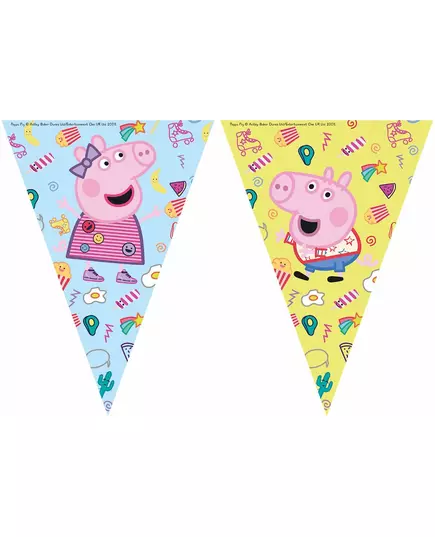 Peppa Gris 9 vimpelkrans