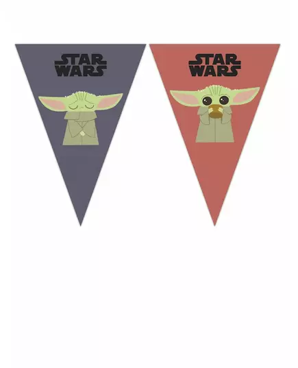 Mandalorianeren Baby Yoda Pappveske 2,3 m