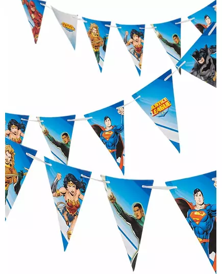 Justice League 2m vimpelgirlande