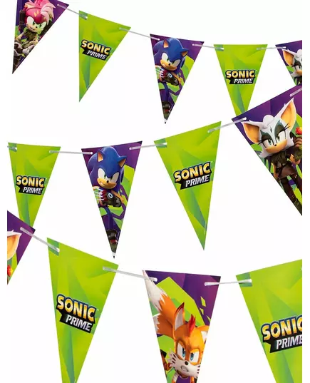 Sonic Prime 2m Bunting